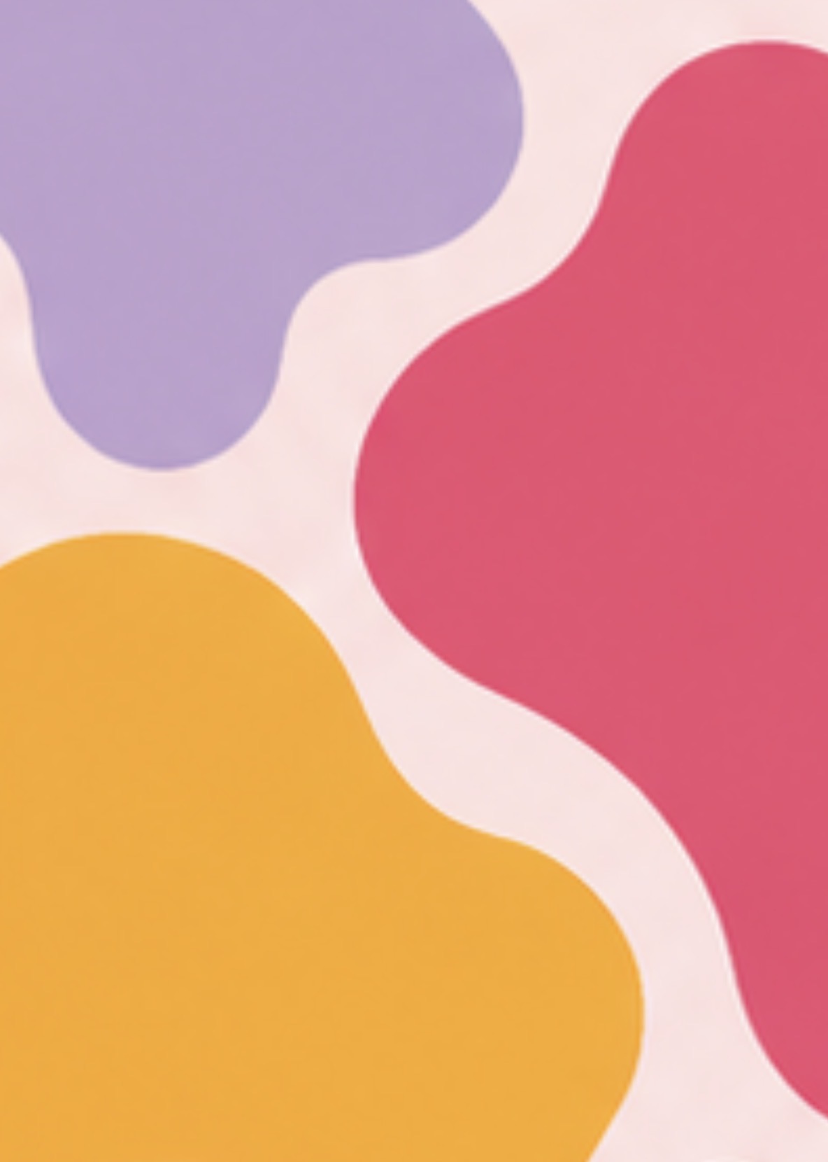 The Nesting Nook secondary blob pattern with larger organic shapes